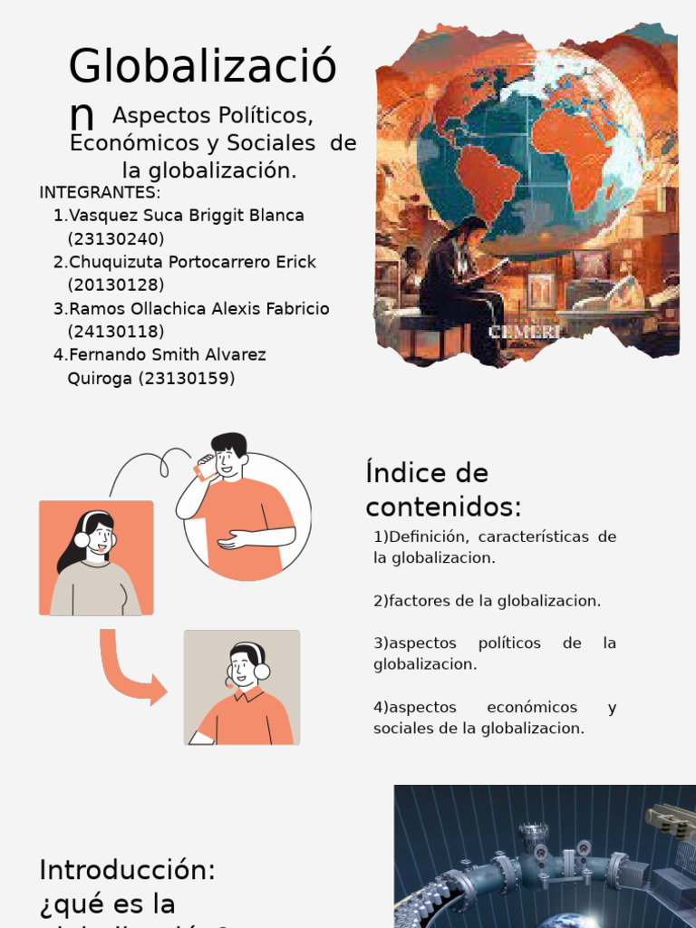 La Globalización | PDF | Globalización | Finanzas y dinero