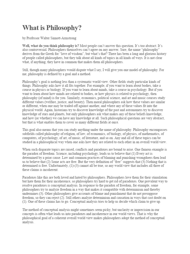 what-is-philosophy-sinnott-armstrong-pdf