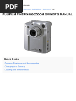Fuji Finepix 4800z | PDF