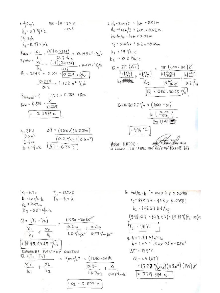 Final Exam Solutions | PDF