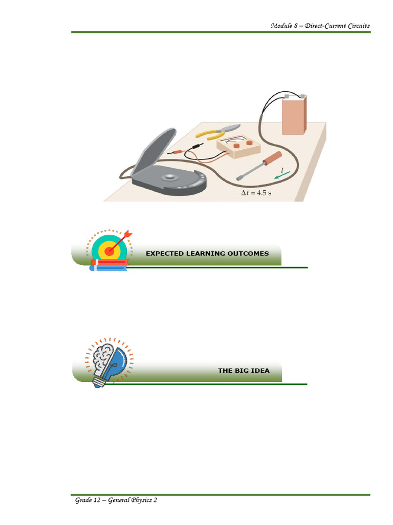 Direct Current Circuits Pdf