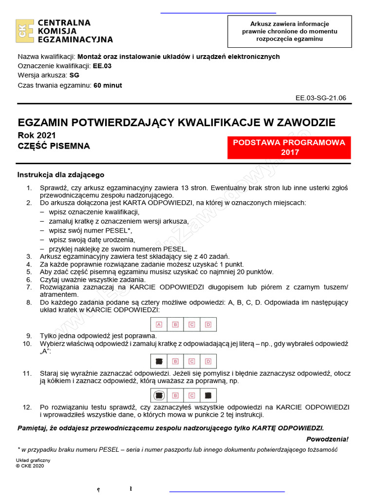 Ee3 cz21 Pis | PDF
