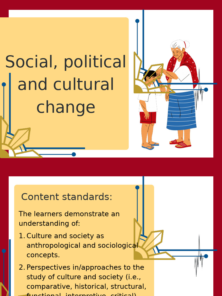 Lesson 4 Social Political and Cultural Change | PDF | Sociology ...