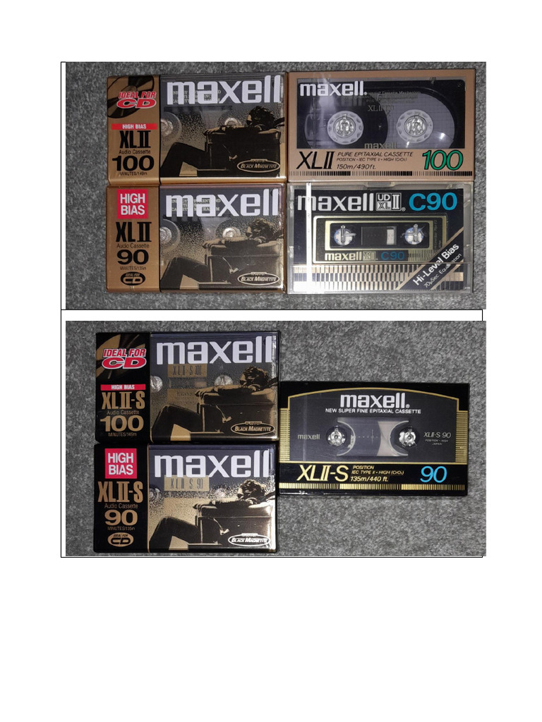 Maxell Tapes | PDF