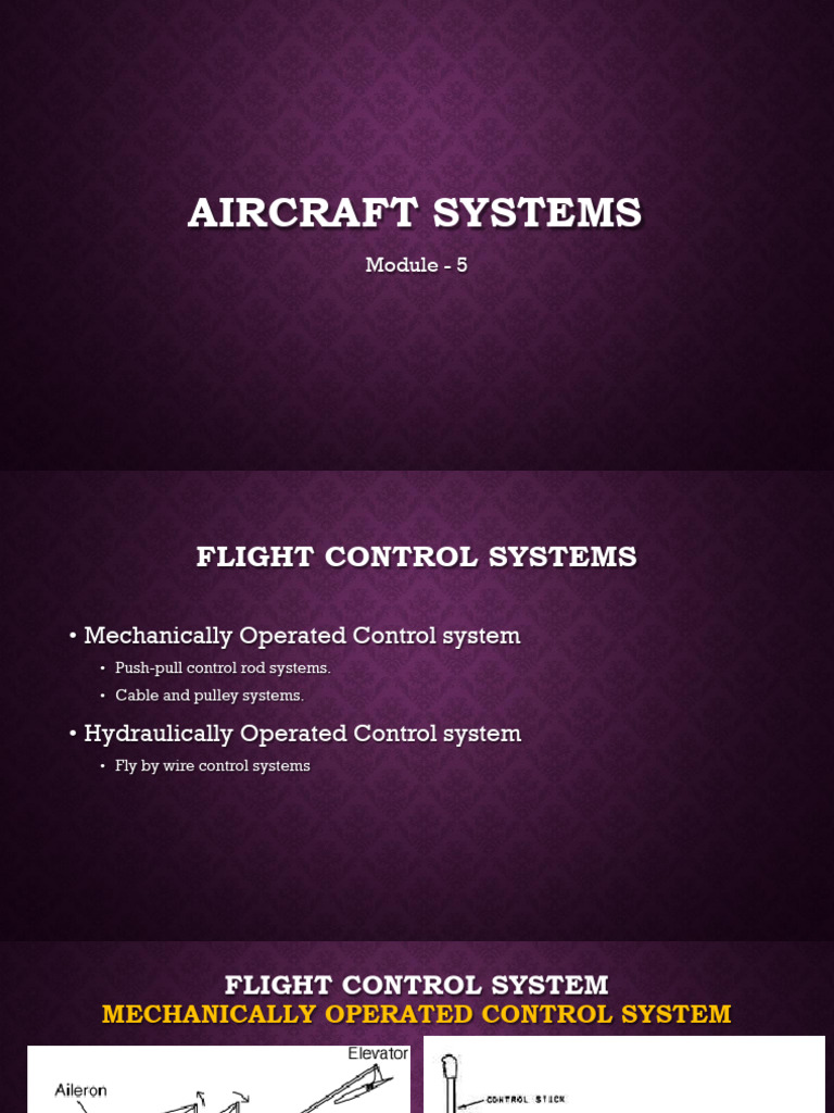 Aircraft Systems: Module - 5 | PDF