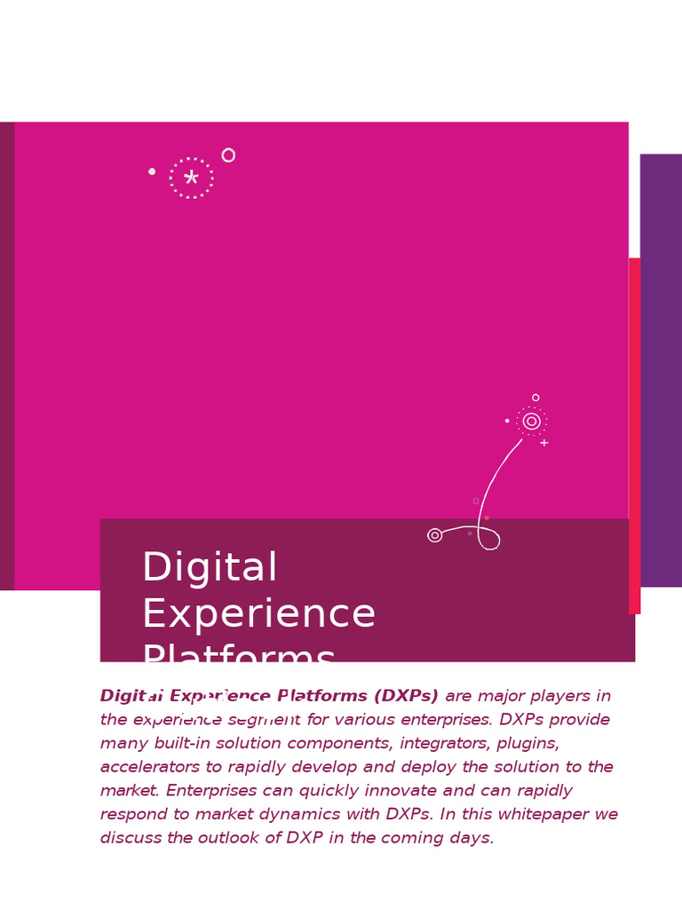 Digital Experience Platforms | PDF