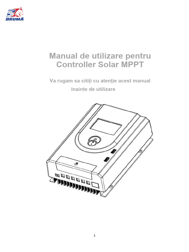 Manual Nou Controller MPPT | PDF