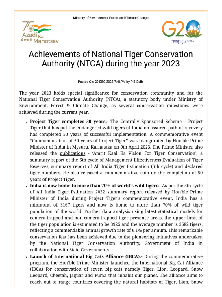 Tiger | PDF
