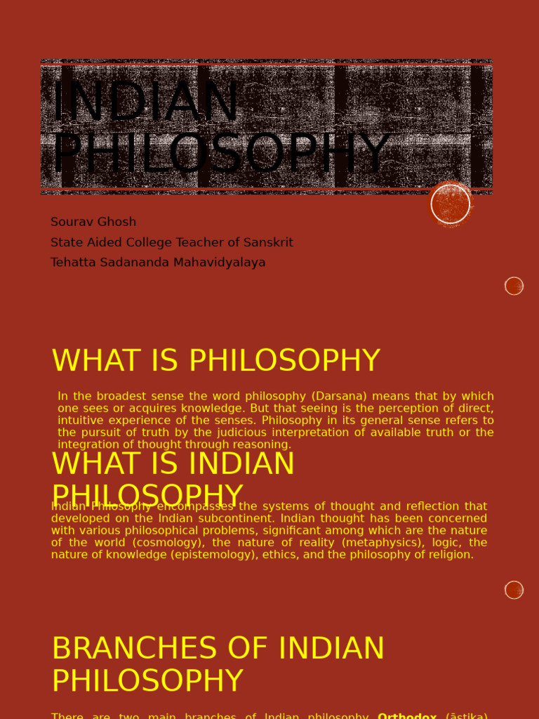 Indian Philosophy Pdf