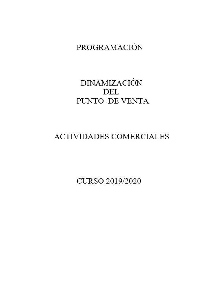 Dinamizacion Del Punto de Venta | PDF