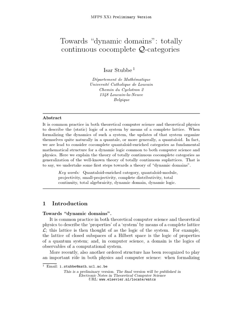 Dynamic Domain Sent Cs | PDF