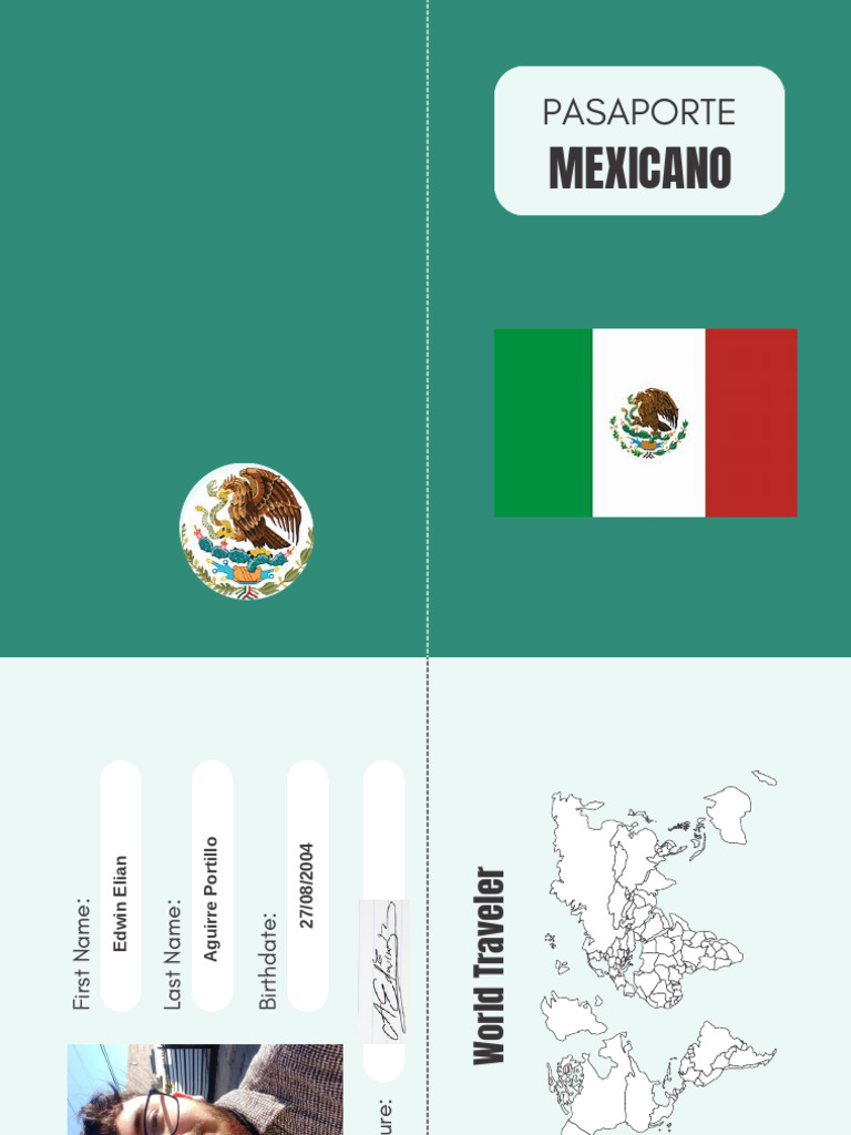 Green World Traveler Passport Worksheet | PDF | Sports & Recreation | Art