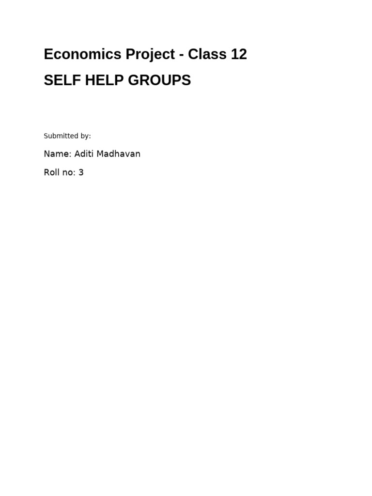 Economics Project | PDF