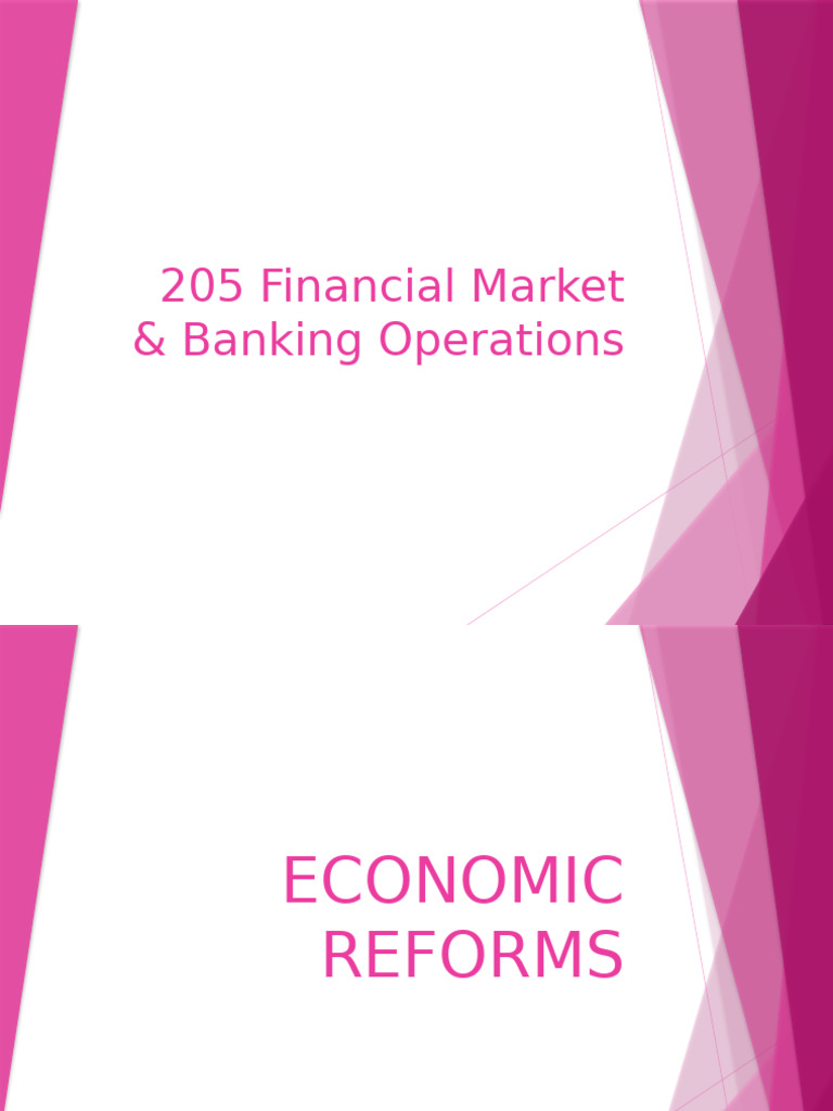 205 Financial Market & Banking Operations | PDF | Monetary Policy | Stocks