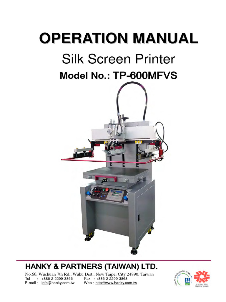 TP 600 Mfvs | PDF