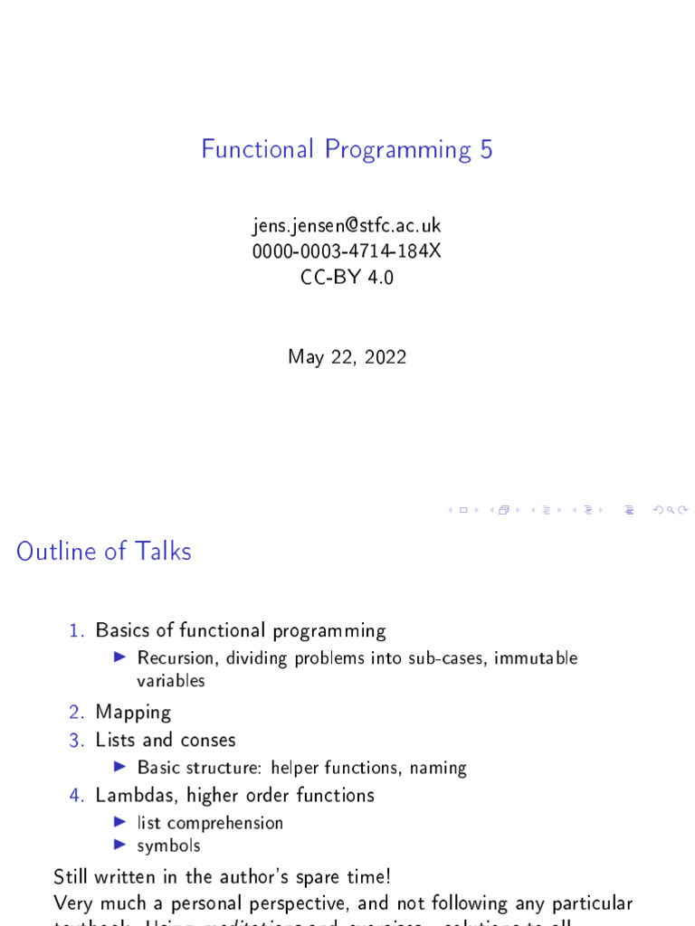 Functional Programming 5 | PDF