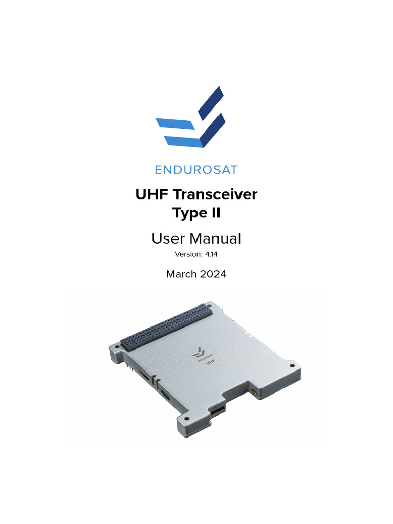 ES UHF II User Manual-2 | PDF