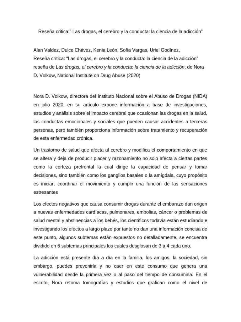 1 Reseña Critica | PDF