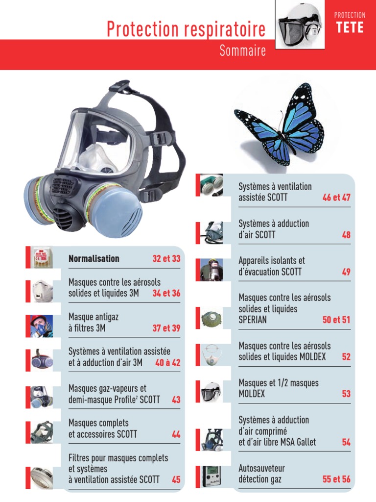 Equipement Protection Respiratoire