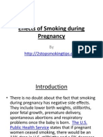 The Effects of Smoking During Pregnancy