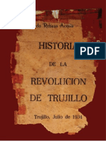 Historia de La Revolución de Trujillo, Capítulo I Por Alfredo Rebaza Acosta