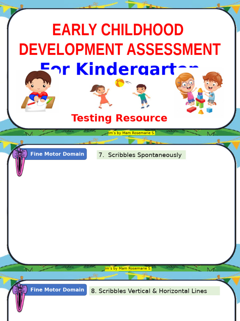 IMPORTANCE OF ASSESSMENT IN EARLY CHILDHOOD EDUCATION PDF visual data 3