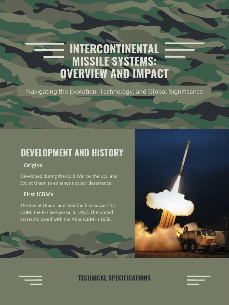 Intercontinental Missile System | PDF | Intercontinental Ballistic ...