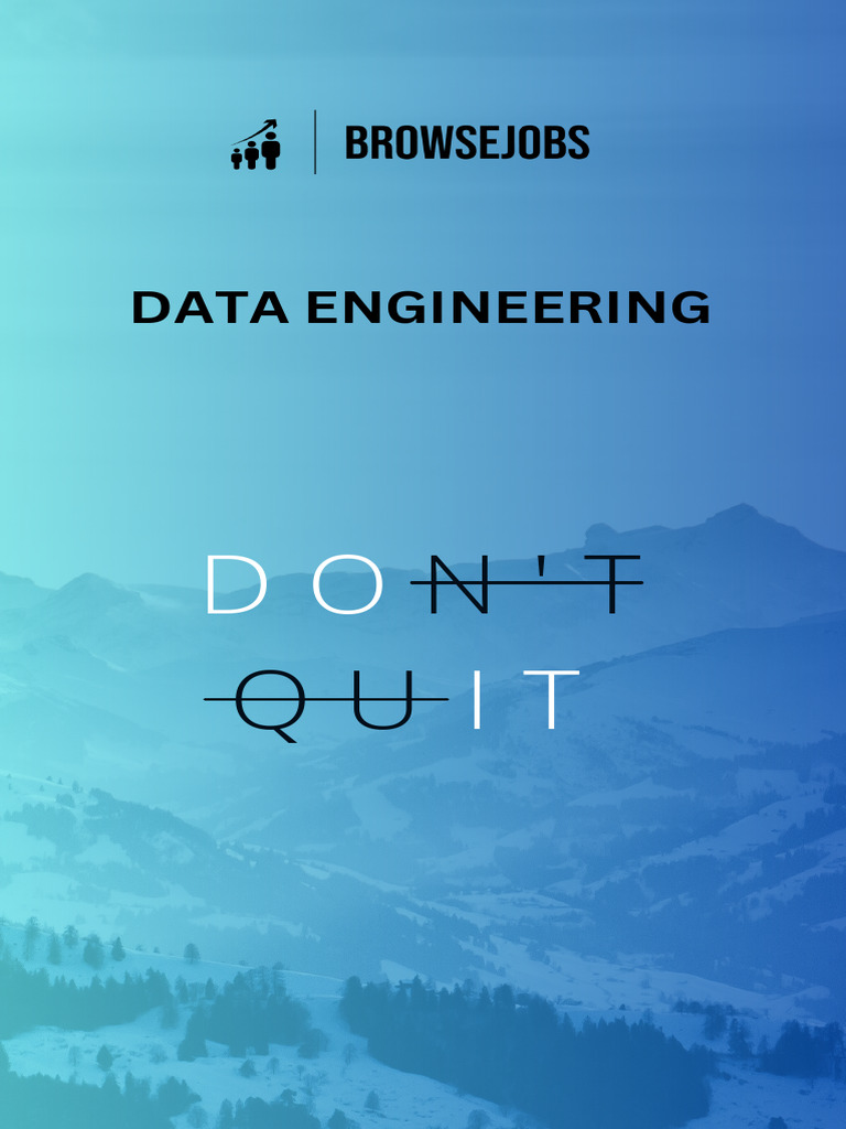 Data Engineering - Brochure | PDF