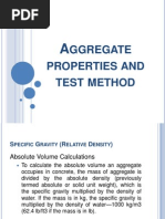 Aggregates Properties and Test Method 2