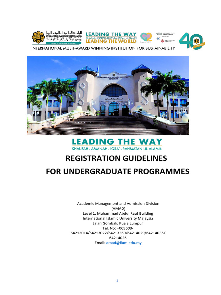 Registration Guidelines 2024 2025 | PDF