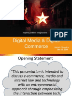 IPR Issues in Digital Media and Digital Commerce - Ashish Chandra