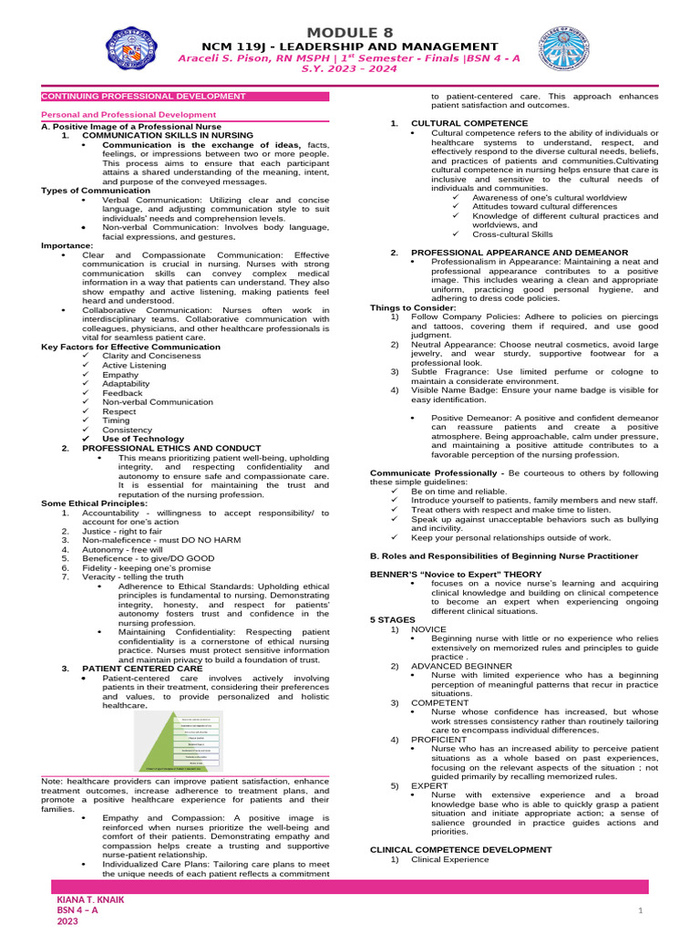 LM Module 8 | PDF