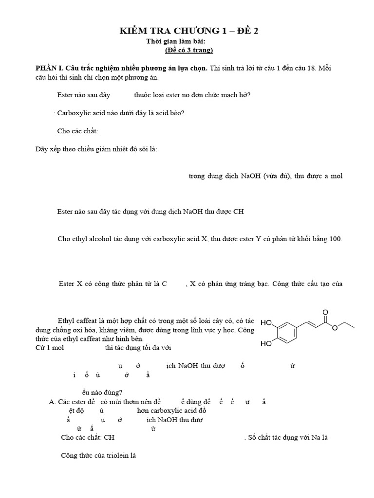 KT CHƯƠNG 1 ĐỀ 2 | PDF