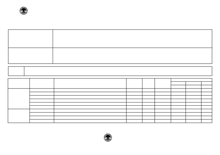 MCA Sem III Programme Structure | PDF