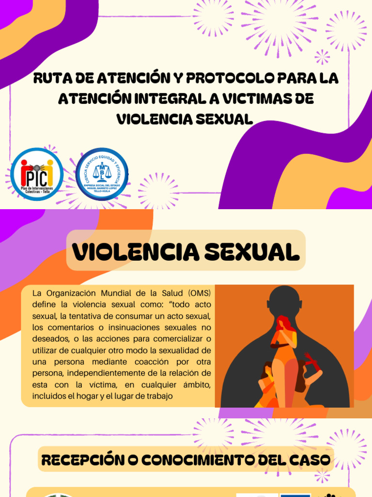 Ruta de Atención y Protocolo de Atención para Victimas de Violencia ...