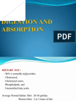 Lipid - Digestion & Absorption