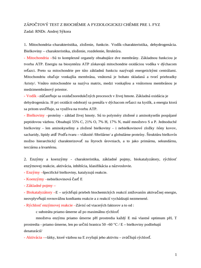 Test FYZ-vypracovany | PDF