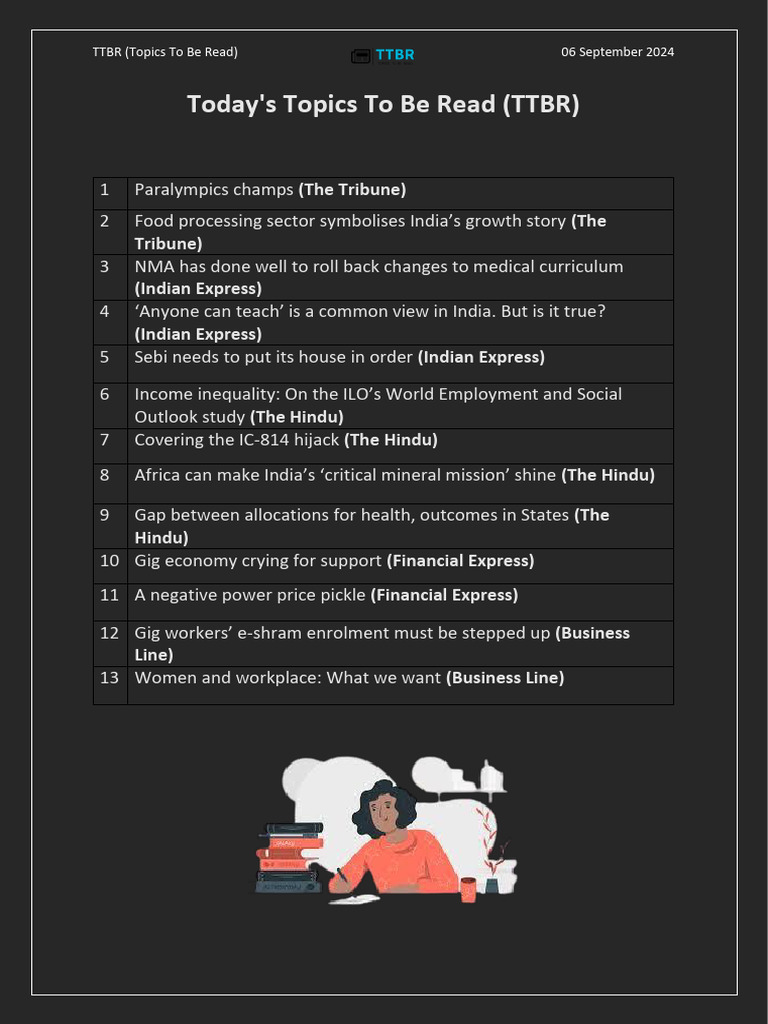 TTBR 06 September 2024 D | PDF