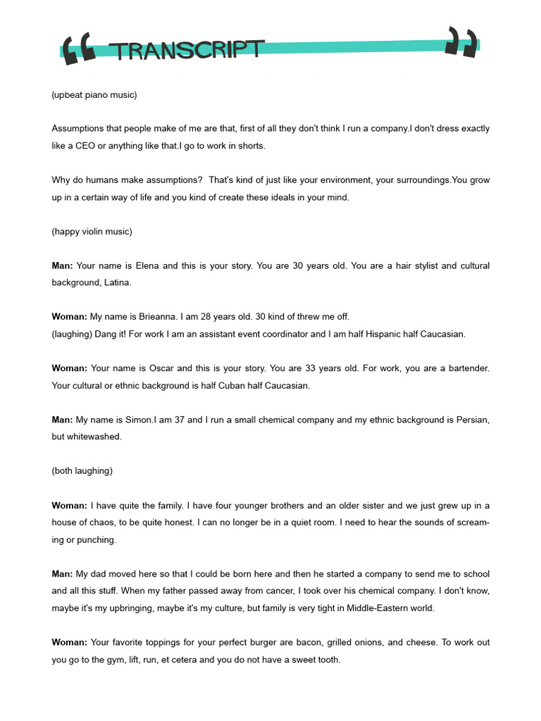 Are You Judging A Book Transcript | PDF