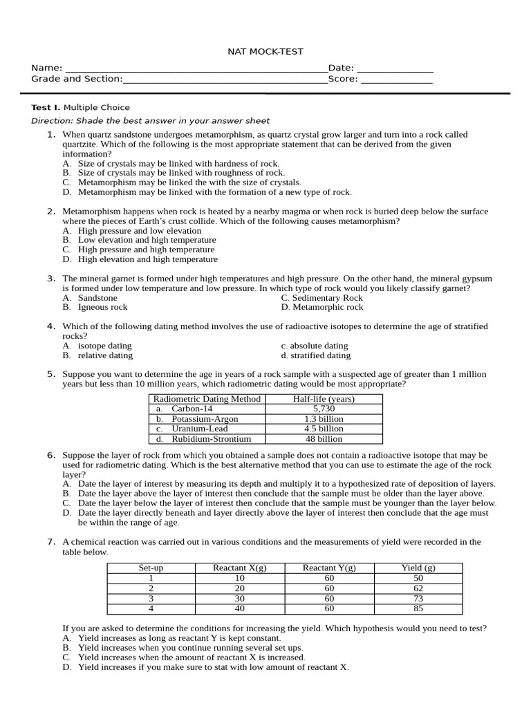 Nat Mock | PDF
