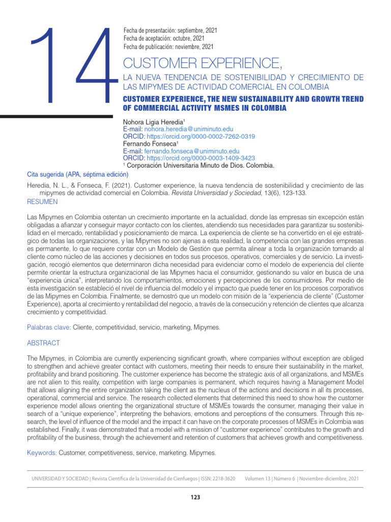 Lectura - CUSTOMER EXPERIENCE | PDF