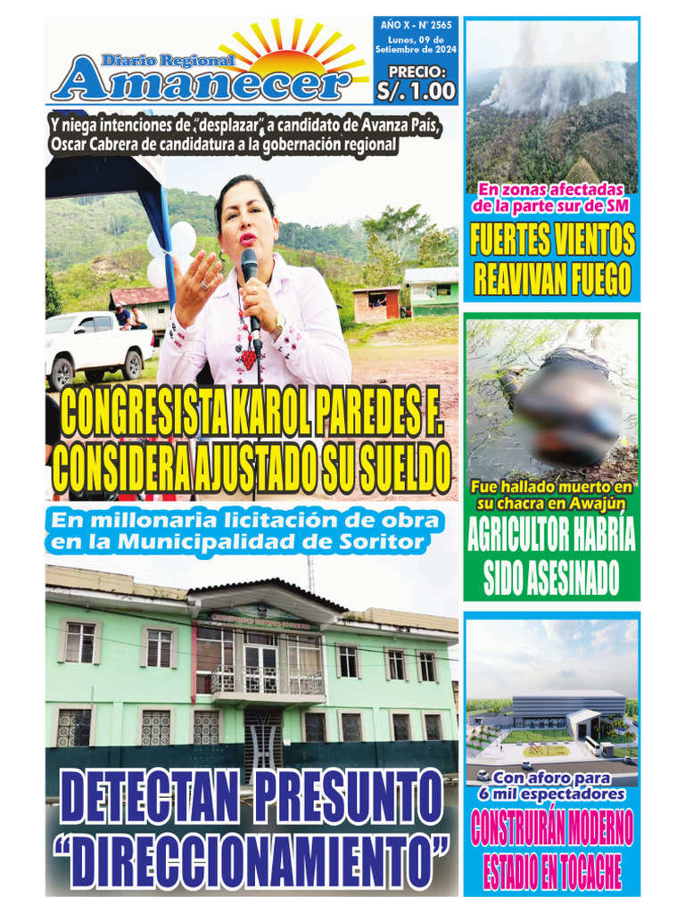 DiarioAmanecer 0909 | PDF