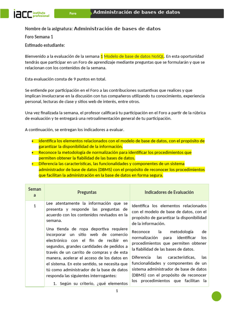 Ejemplo Formato Foros | PDF