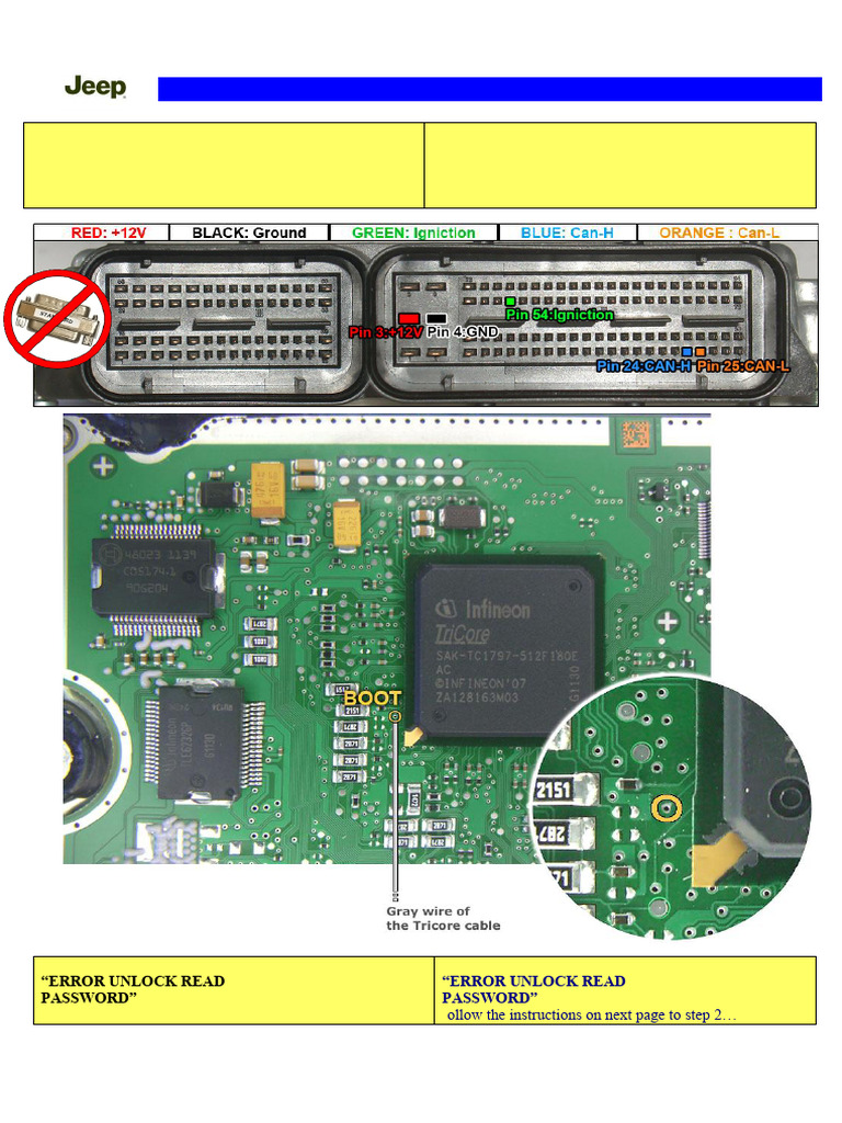 Tricore Jeep Edc17 C49 C79 1797 Intflash | PDF