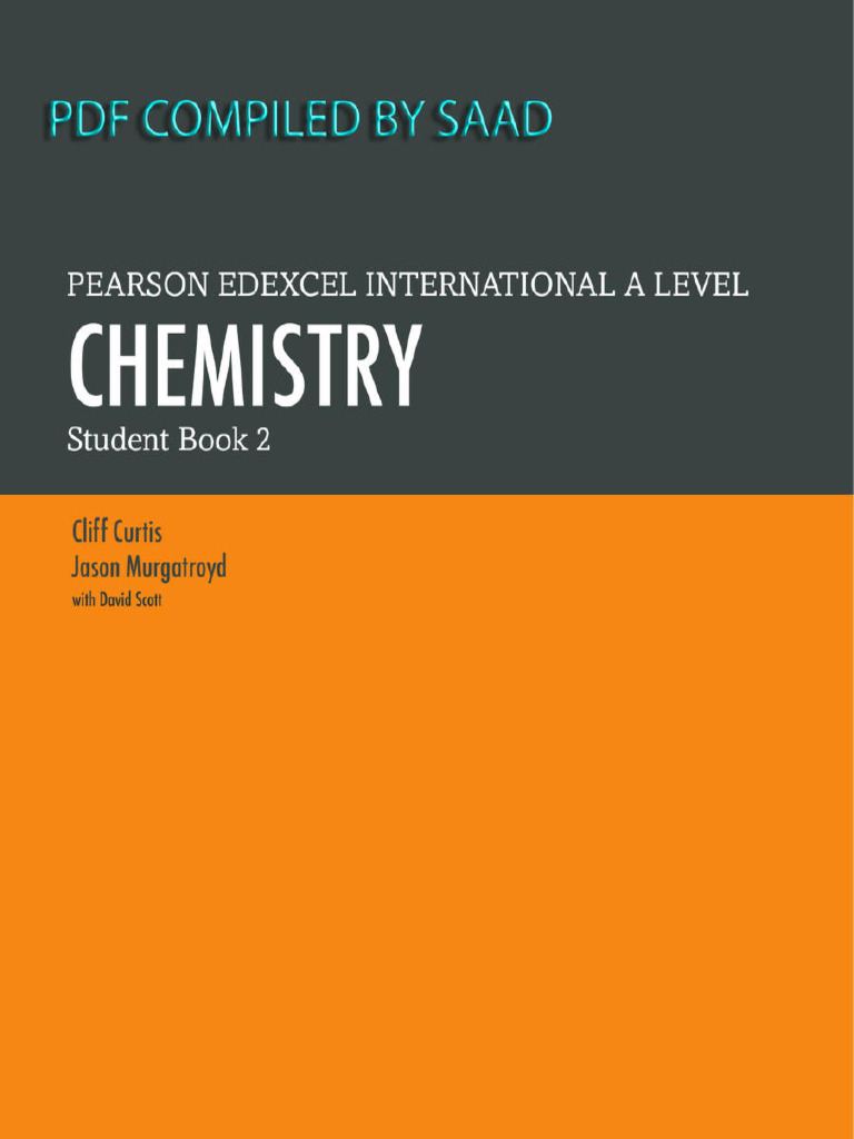 International A Level Edexcel Chemistry Book 2 PDF Free | PDF
