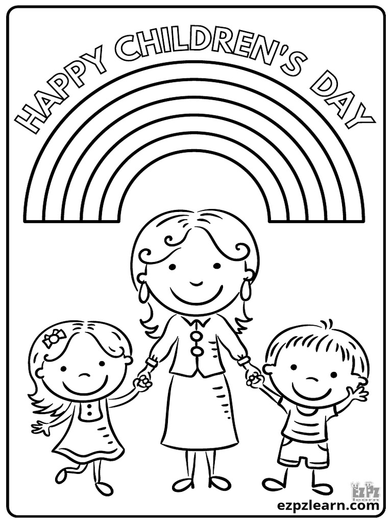5-coloring-page-children-s-day-pdf