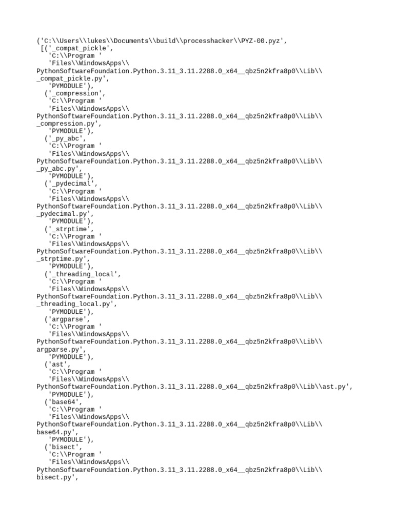 Pyz 00 | PDF