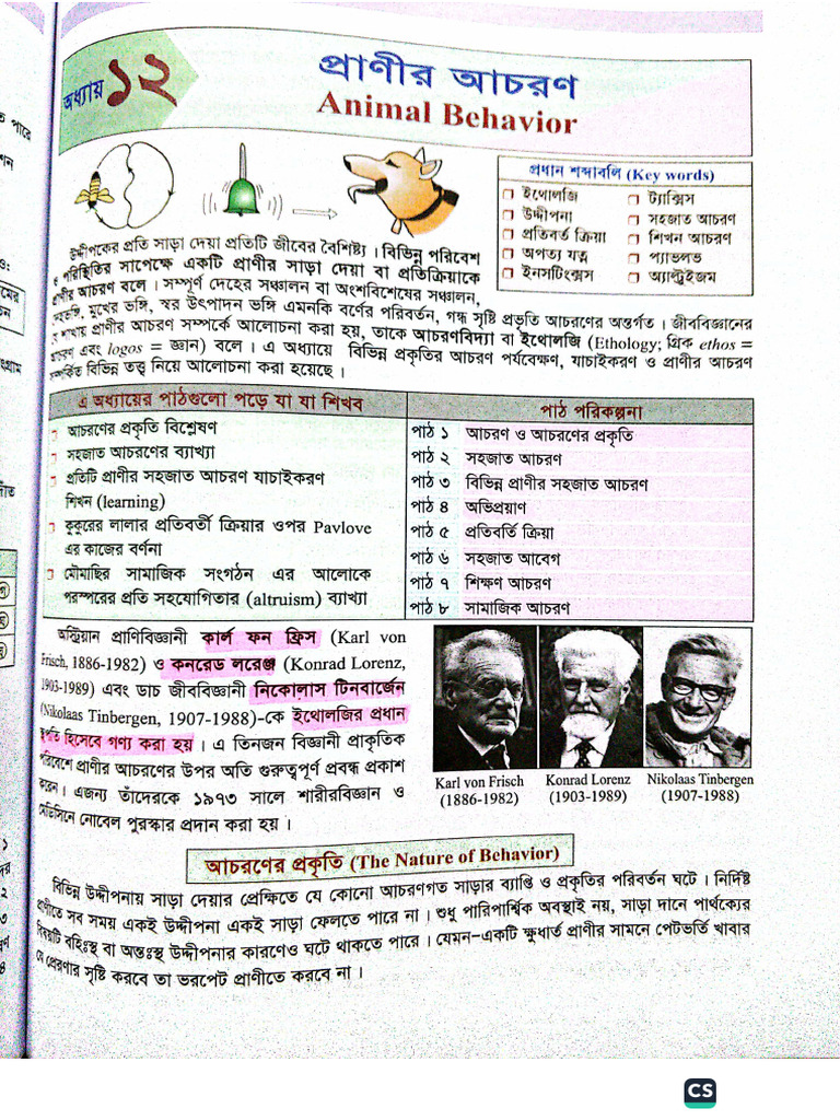 Chapter 12 Zoology | PDF