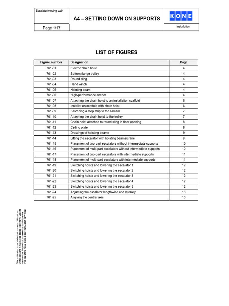 Escalator Installation Method Pdf