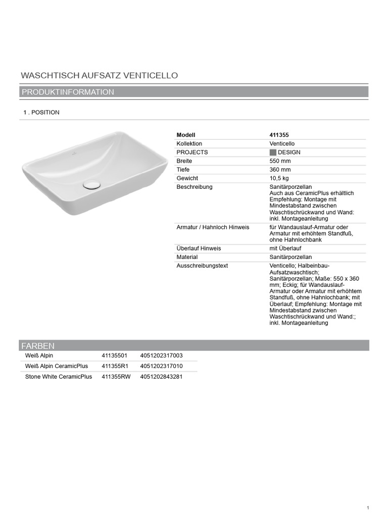 VB 411355rw Prod | PDF
